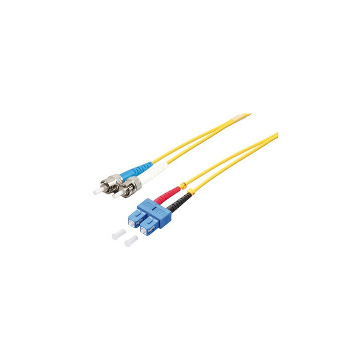 Jarretière optique duplex monomode OS2 ST/SC 10m