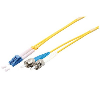 Jarretière optique duplex monomode OS2 LC/ST 20m