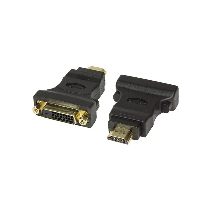 Adaptateur HDMI A mâle vers DVI-D femelle (24+1)