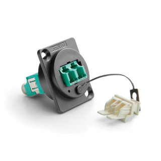 Traversée fibre optique LC/LC duplex multimode série D