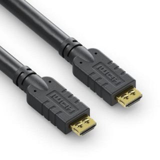 Cordon HDMI 1.4 10.2Gbps High Speed Ethernet M/M AWG24 15m