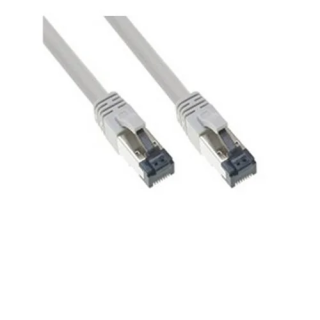 Cordon RJ45 cat.8 S/FTP LSOH snagless gris 0.5m