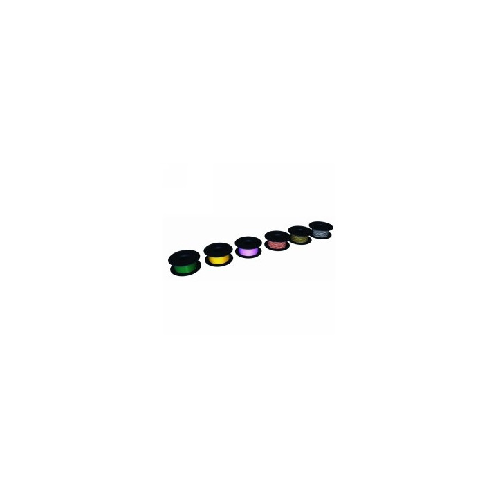 Fil de câblage souple KY3004 1X0,22mm² 250V PVC 105°C (200m)