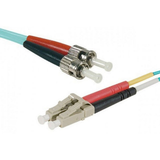 Jarretière optique duplex multimode OM3 LC/ST 20m