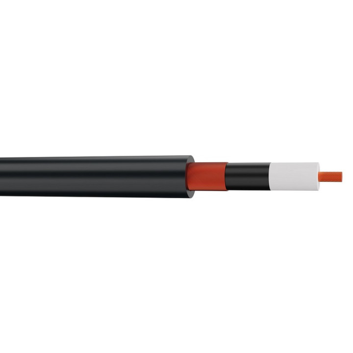 COBRA Câble instrument asymétrique 1x0.22mm² PVC noir Ø 6,00mm (100m)