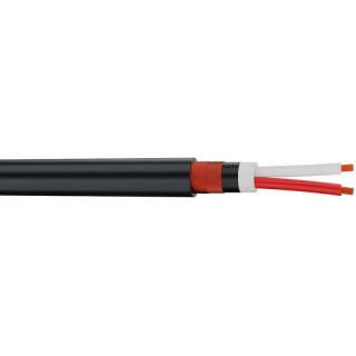 FMR222 Câble micro 2x0.22mm² cuivre OFC PVC noir Ø 6,20mm (100m)