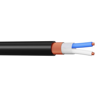 DIGIMIC Câble micro numérique 110 ohms 2x0.22mm² PVC noir (100m)