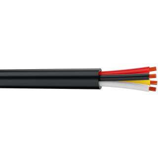 FHP4400 Câble HP 4x4.00mm² PVC noir Ø 12,20mm (mini coupe 20m)