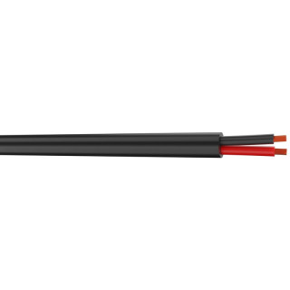 FHP2400 Câble HP 2x4.00mm² PVC noir Ø 11mm (mini coupe 10m)