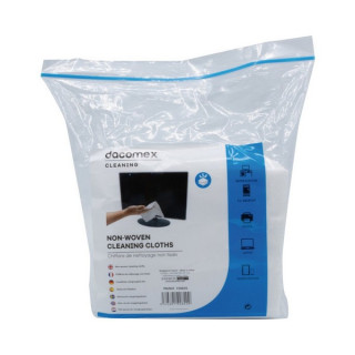 Sachet de 45 chiffons blancs pour matériel informatique/bureautique