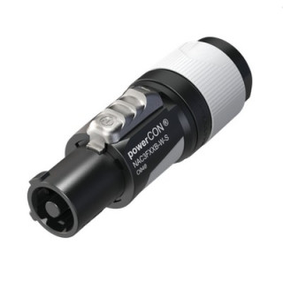 NAC3FXXB-W-S Fiche PowerCON de sortie série XX small Ø6-12mm 16A 250V