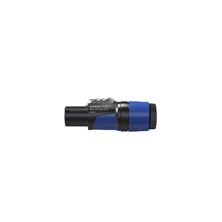NAC3FXXA-W-S Fiche PowerCON d'entrée série XX small Ø 6-12mm 16A 250V