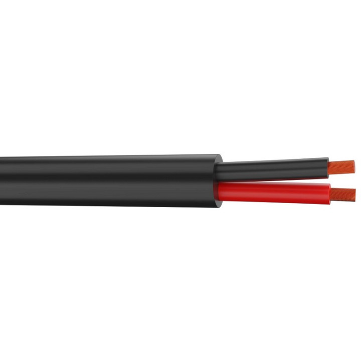 FHP225FRNC Câble HP 2x2.50mm² FRNC noir Ø 7,40mm (mini 50m)