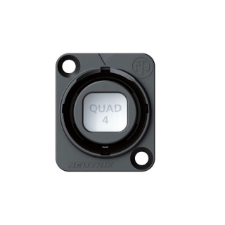 NO4FDW-A Traversée OpticalCON QUAD série D 4 LC-LC IP65