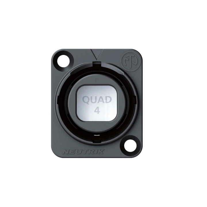 NO4FDW-A Traversée OpticalCON QUAD série D 4 LC-LC IP65