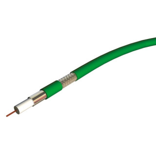 VCB100 Câble vidéo numérique âme souple Ø6.95mm PVC vert(touret1000m)