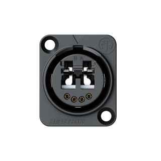 NO2-4FDW-A Traversée OpticalCON DUO série D 2 LC-LC IP65