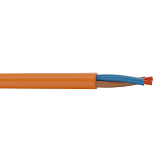 FHP2400CR1C1 Câble HP 2x4mm² gaine elastomère orange CR1C1(mini50m)