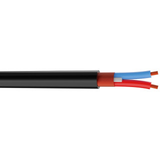 VIPER Câble micro pro souple 2x0.22mm² PVC noir Ø 6,35mm (100m)