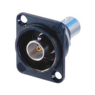 NBB75DFIB Traversée BNC F/F isolée format série D noire