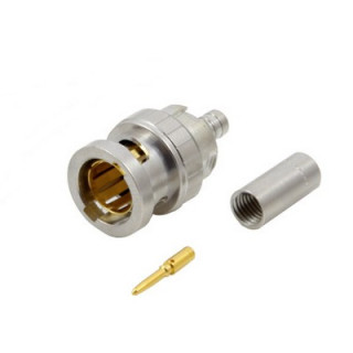 NBNC75BTU11-D Fiche BNC sans manchon pour Belden1694A (x100)