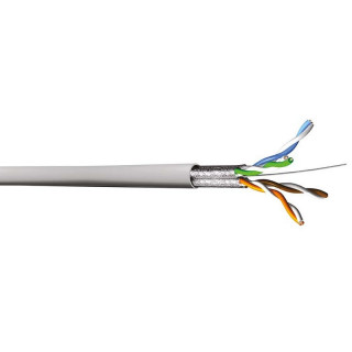 TX200P4 Câble souple cat.6 U/FTP 250MHz PVC gris (mini 100m)