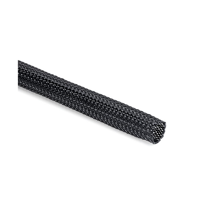 50 m de gaine tressée noire D 20 mm 26/14