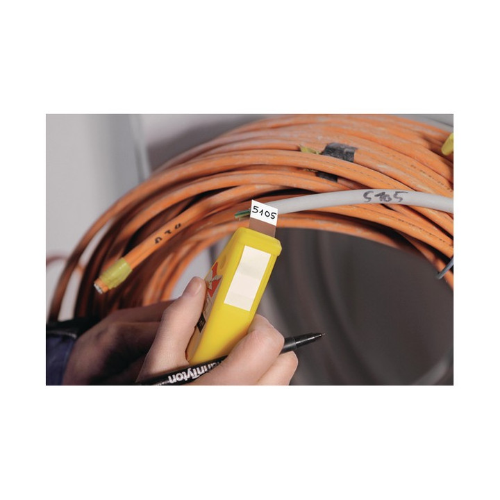 Pack RiteOn (dévidoir de 150 étiquettes) larg. 19.1mm H 12.7 mm+stylo