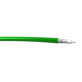 ULTRA HDPRO100 UHD Câble DRAKA 75 Ohms 87m à 12Gb/s FRNC vert Ø 7.0mm