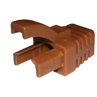 Manchon Snagless pour RJ45 6mm (x100) - marron