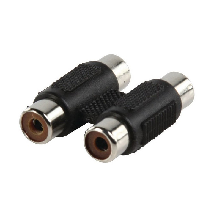 Adaptateur 2xRCA femelle/femelle