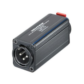 NA2M-J-TX Adaptateur XLR 3 mâle/Jack femelle isolé sur transfo