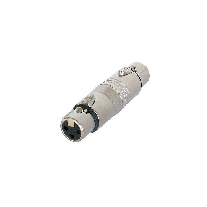 NA3FF Adaptateur XLR 3 femelle/femelle