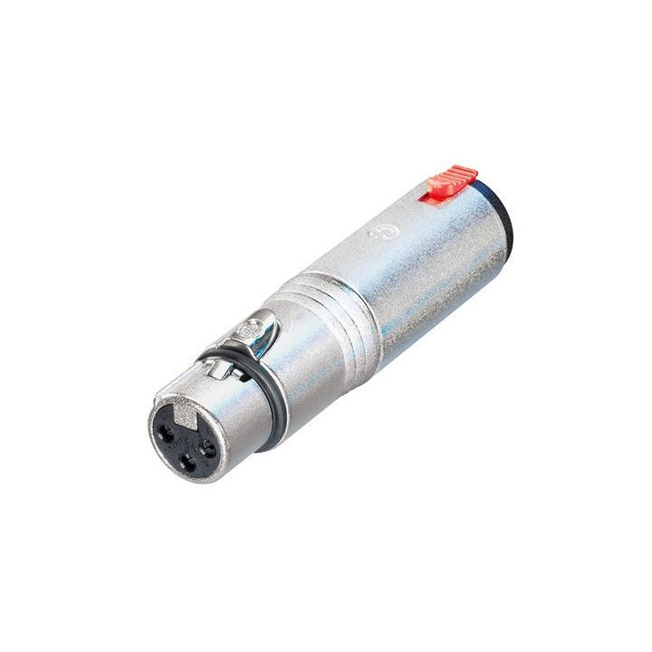 NA3FJ Adaptateur XLR 3 femelle/Jack 6.35 stéréo femelle