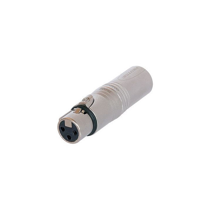 NA3FM Adaptateur XLR 3 femelle/XLR 3 mâle