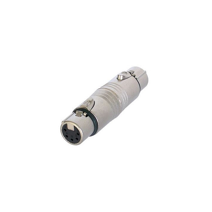 NA5FF Adaptateur DMX XLR 5 pts femelle/5 pts femelle