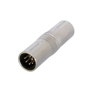NA5MM Adaptateur DMX XLR 5 pts mâle/ XLR 5 pts mâle