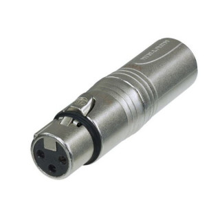 NA3F5M Adaptateur DMX XLR 3 femelle/XLR 5 mâle