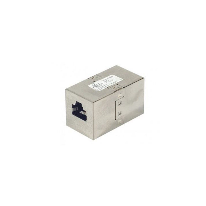 Coupleur RJ45 cat.5e STP blindé femelle-femelle droit