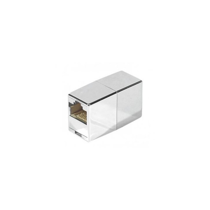 Coupleur RJ45 cat.5e UTP femelle/femelle - croisé
