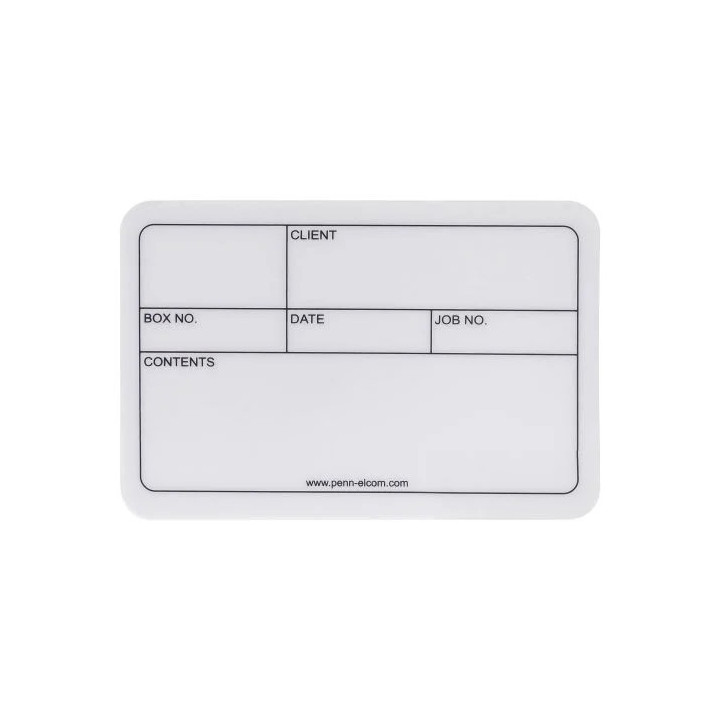 Etquette d'identification autocollante pour Fly (210x150 mm)
