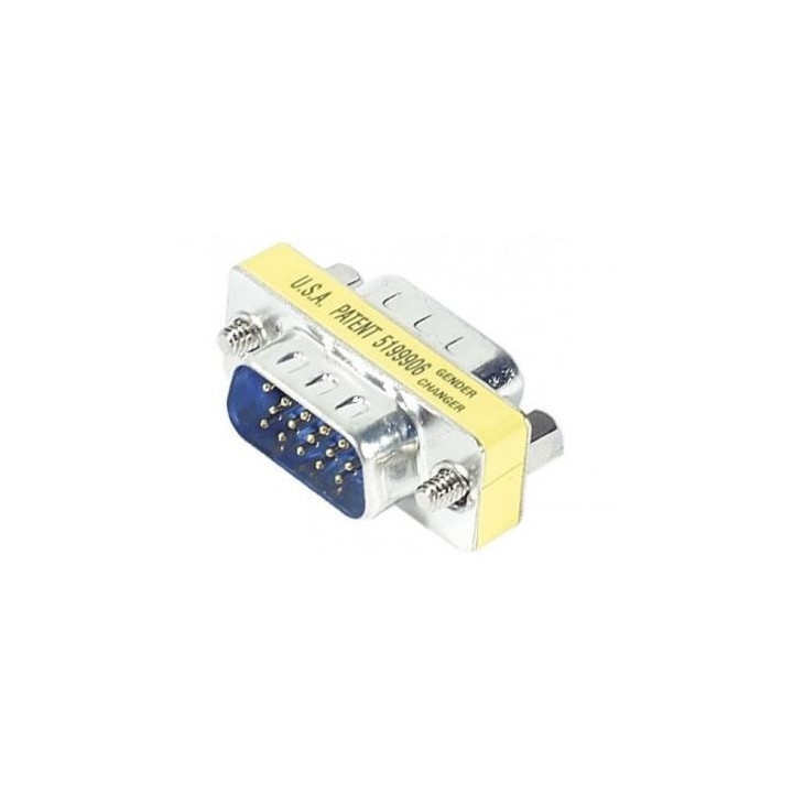 Changeur de genre VGA HD15 mâle/femelle