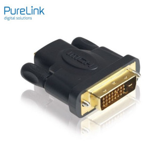 Adaptateur HQ HDMI A femelle vers DVI-D (24+1) mâle