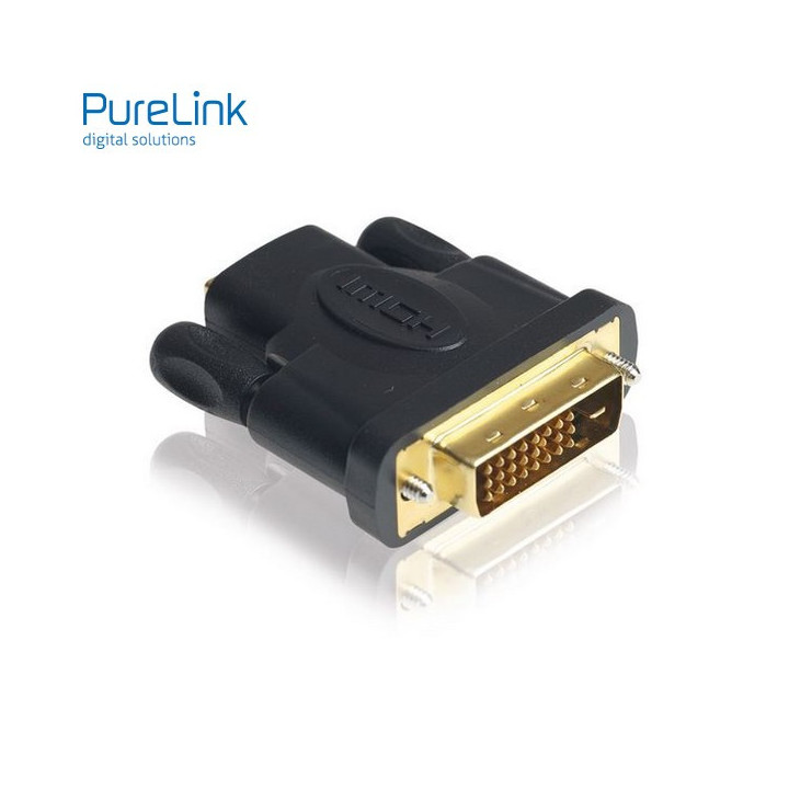 Adaptateur HQ HDMI A femelle vers DVI-D (24+1) mâle