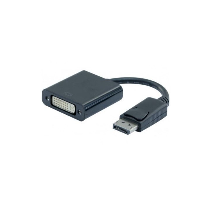 Adaptateur actif DisplayPort 1.2 mâle  / DVI-D femelle (18+1) 9cm
