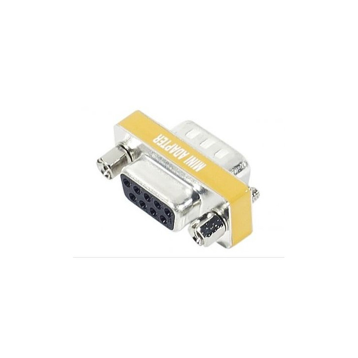 Changeur de genre SUBD9 mâle/femelle Null Modem