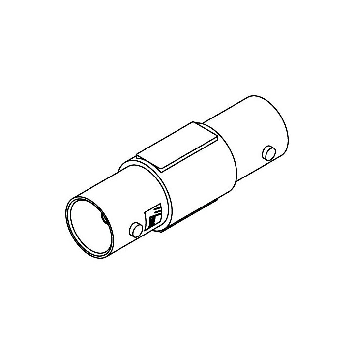 Raccord BNC en I femelle-femelle 75 Ohms ADC TV HD 3 GHz