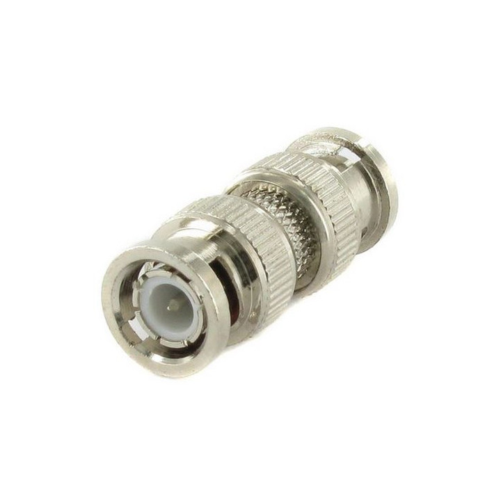 Raccord BNC en I mâle/mâle 75 Ohms