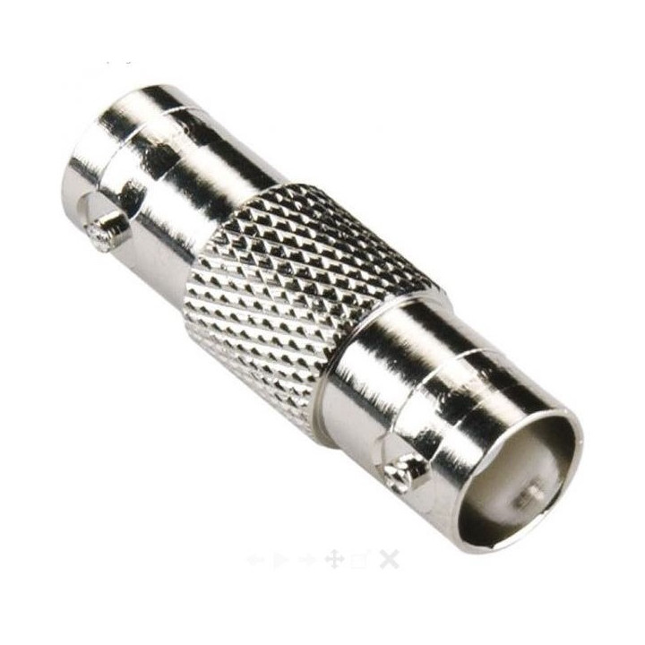 Raccord BNC en I femelle-femelle 50 ohms