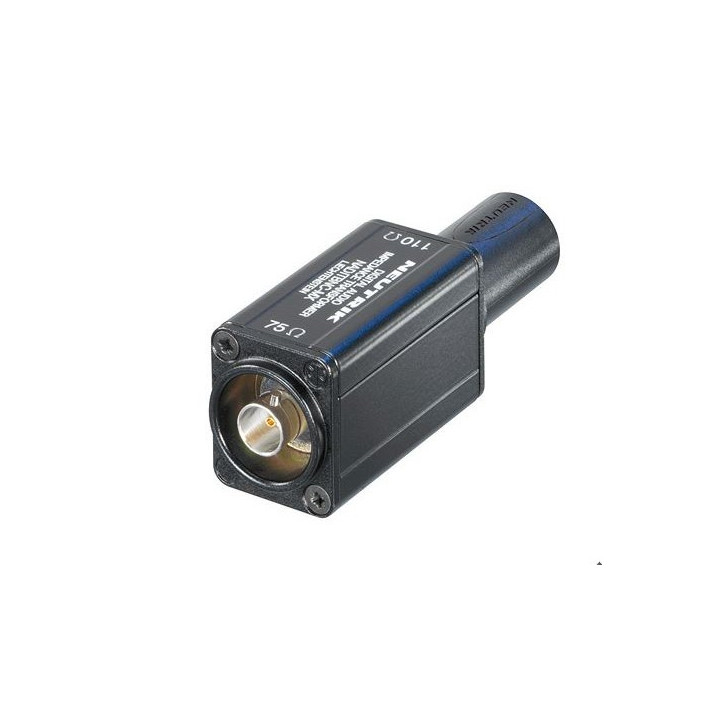 NADITBNC-MX Convertisseur d'impédance XLR male / BNC femelle